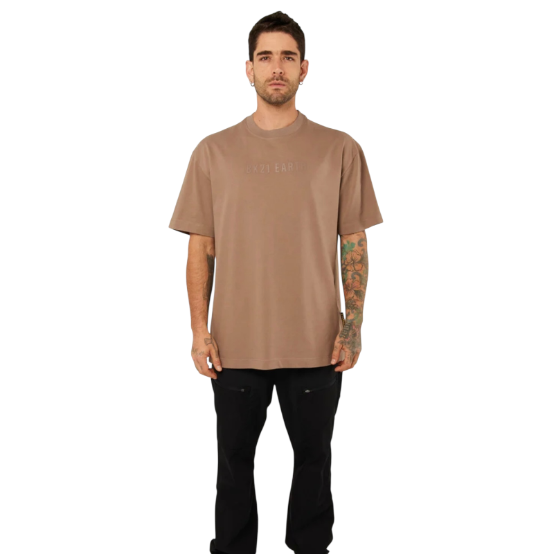 Camiseta Oversize Earth Taupe - Image 8