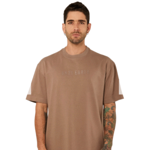 Camiseta Oversize Earth Taupe