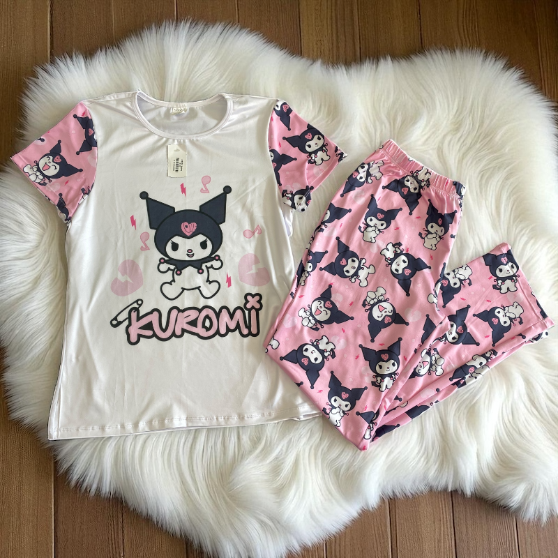 Pijama Suave de Personaje – Piel de Durazno - Image 2