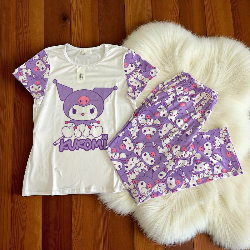 Pijama Suave de Personaje – Piel de Durazno - Image 3