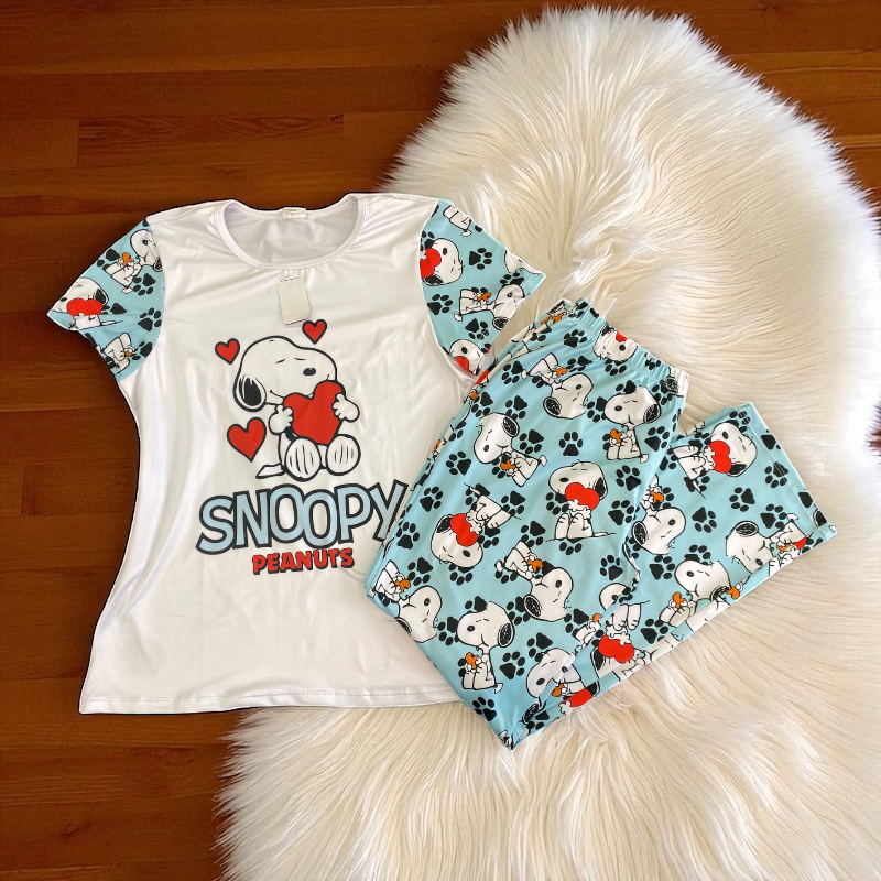 Pijama Suave de Personaje – Piel de Durazno - Image 5