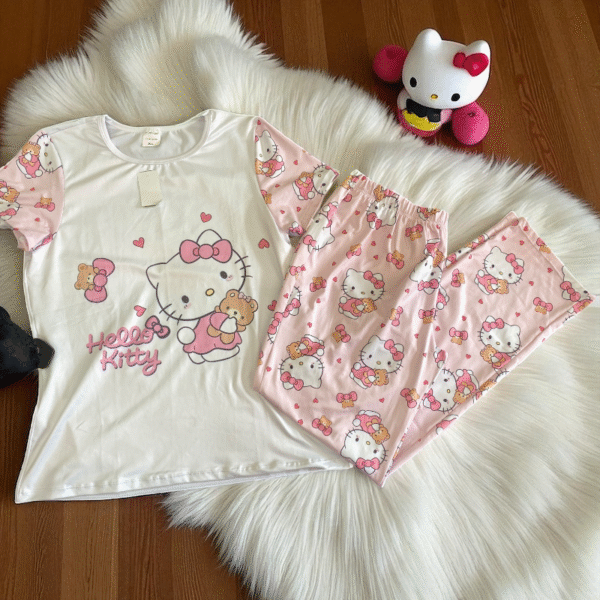 Pijama Suave de Personaje – Piel de Durazno - Image 6