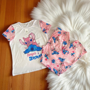 Pijama Suave de Personaje – Piel de Durazno