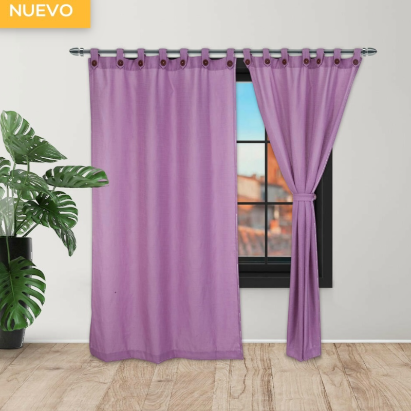 Cortina Ramia Boton Ancestral Clasica