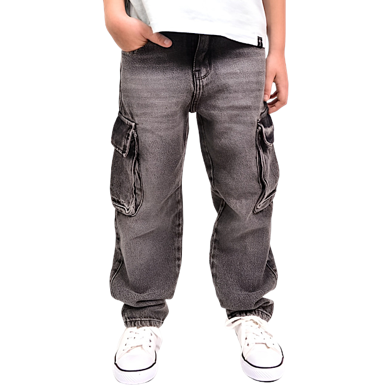 Jean Cargo Black Street