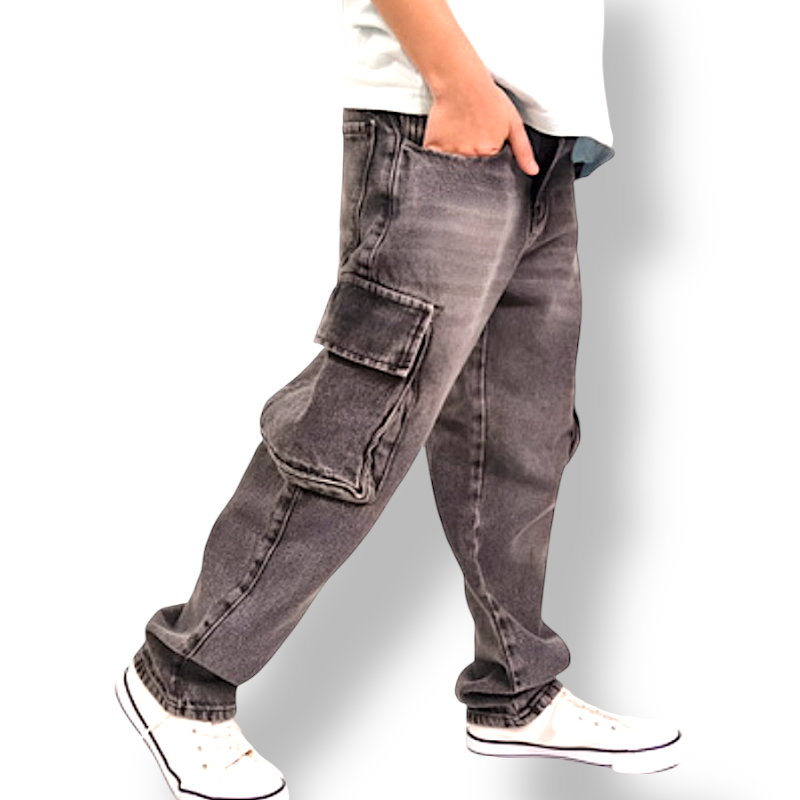 Jean Cargo Black Street - Image 3