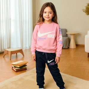 Conjunto Deportivo Infantil Nike Rosa y Azul