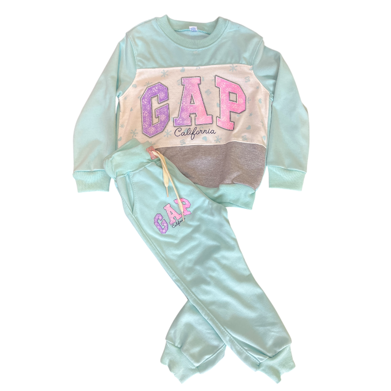 Conjunto Infantil GAP California Verde Menta - Image 2