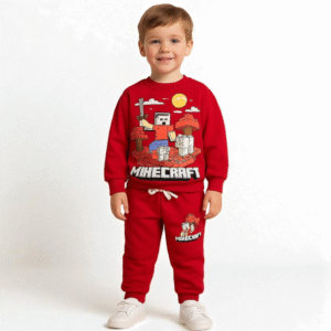 Conjunto Minecraft Red Power – Niños