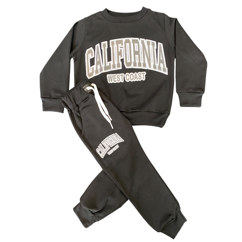 Conjunto California Vibes – Total Black para Niño - Image 4