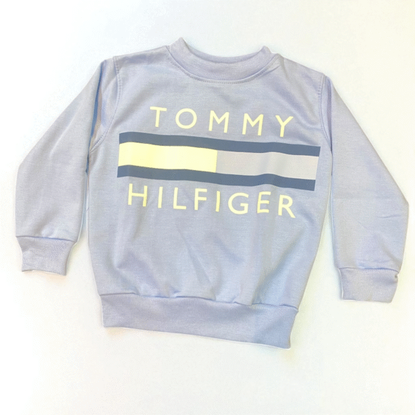 Conjunto Tommy Hilfiger Azul Cielo Niño - Image 4