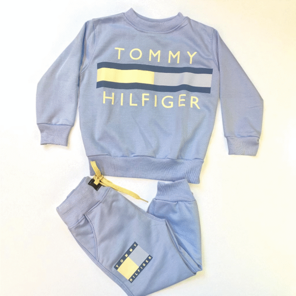 Conjunto Tommy Hilfiger Azul Cielo Niño - Image 2