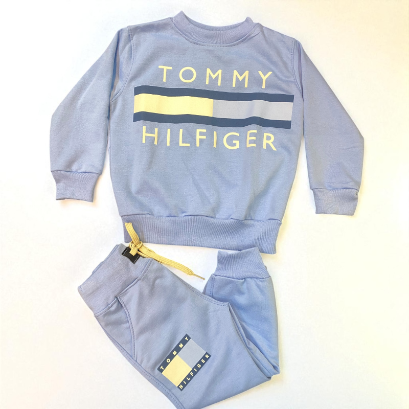 Conjunto Tommy Hilfiger Azul Cielo Niño - Image 2