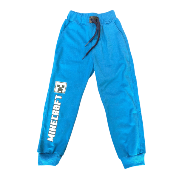 Conjunto Minecraft Kids – Buzo Beige & Pantalón Azul - Image 4
