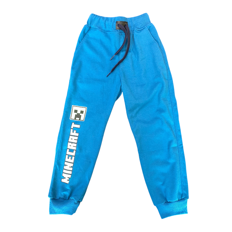 Conjunto Minecraft Kids – Buzo Beige & Pantalón Azul - Image 4