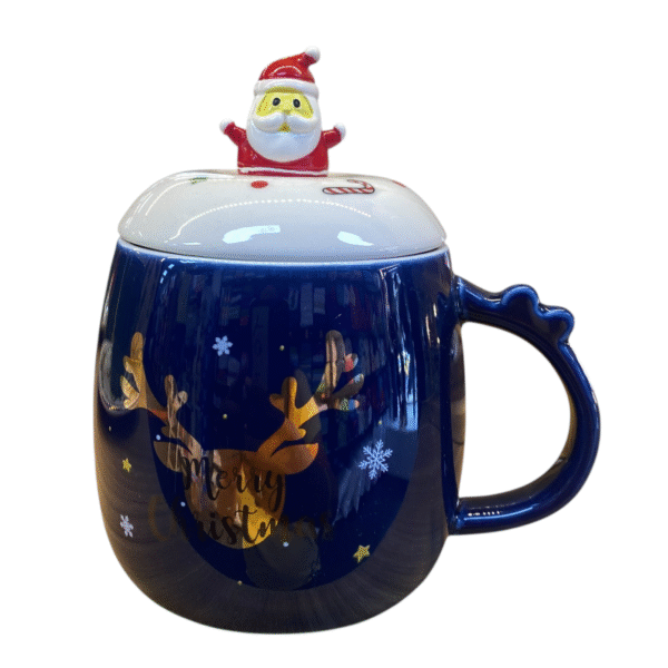 Taza Navideña Santa con Reno 🎅🦌 - Image 3