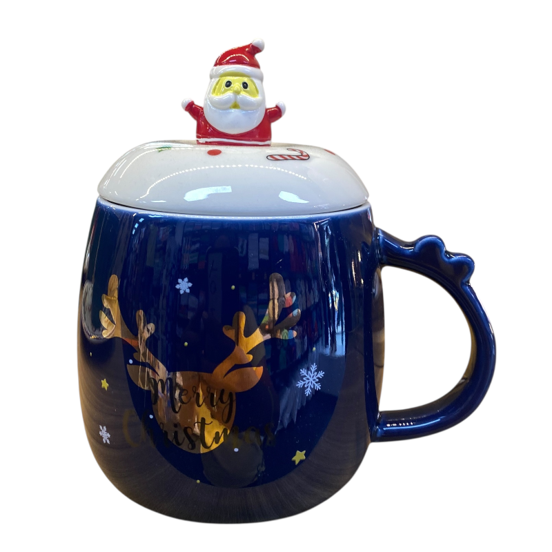 Taza Navideña Santa con Reno 🎅🦌 - Image 3