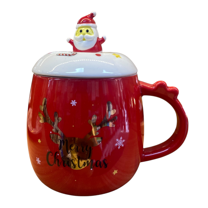 Taza Navideña Santa con Reno 🎅🦌 - Image 2