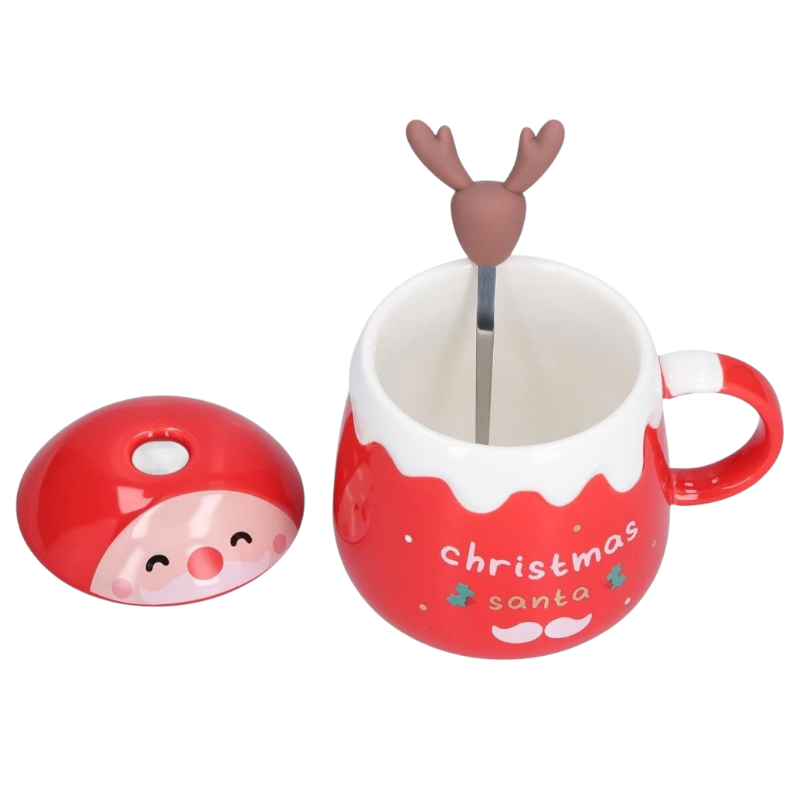 Taza Navideña Reno Santa 🎅🦌 - Image 2