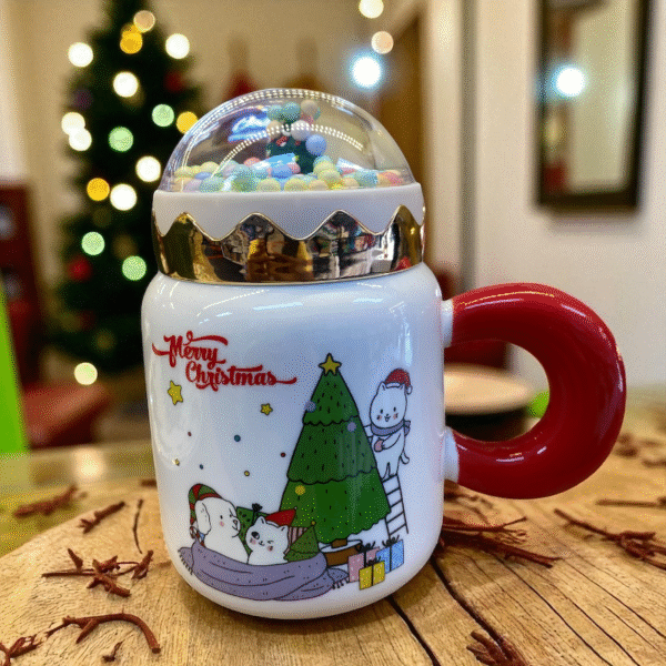 Taza Navideña Bola de Nieve 🎄 - Image 5