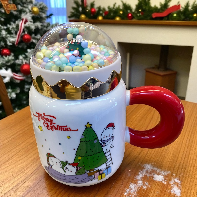Taza Navideña Bola de Nieve 🎄 - Image 4