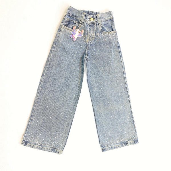 Jean Wide Sparkle Niña - Image 6