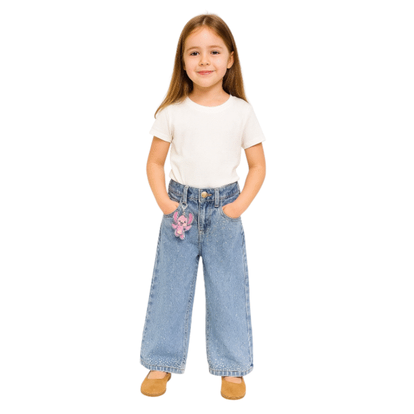 Jean Wide Sparkle Niña - Image 2