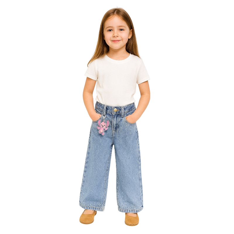 Jean Wide Sparkle Niña - Image 2
