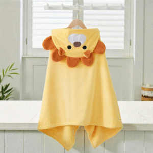 Toalla Infantil Con Capucha De Leon