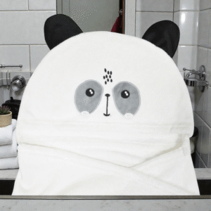 Toalla Infantil Con Capucha Panda