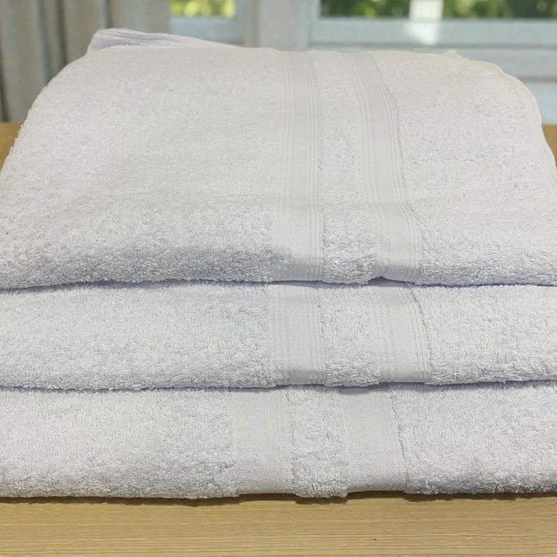 Toalla Blanca Comfort 400 g – Tamaño Extra Grande 60x160Cm