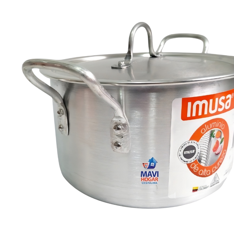Olla en aluminio rt 16 cm recortada Imusa - Image 3