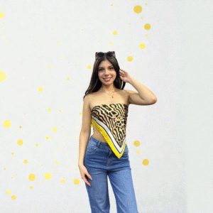 Pañoleta animal print