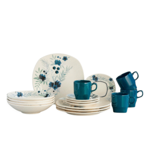 Vajilla Corona Carlota 4 puestos 16 piezas