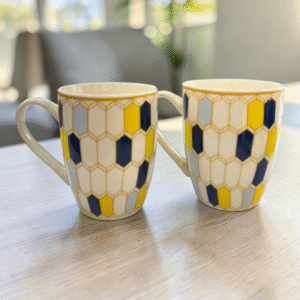 Taza cute con figuritas