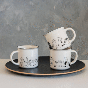 Taza Cute Mascotas – Diseño de Gatos y Perros