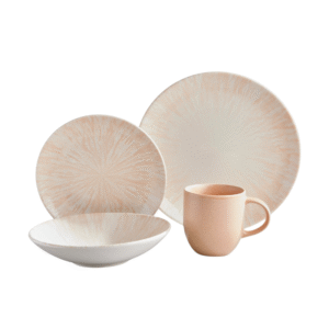 Vajilla Corona Nyssa 4 Puestos 16 Piezas