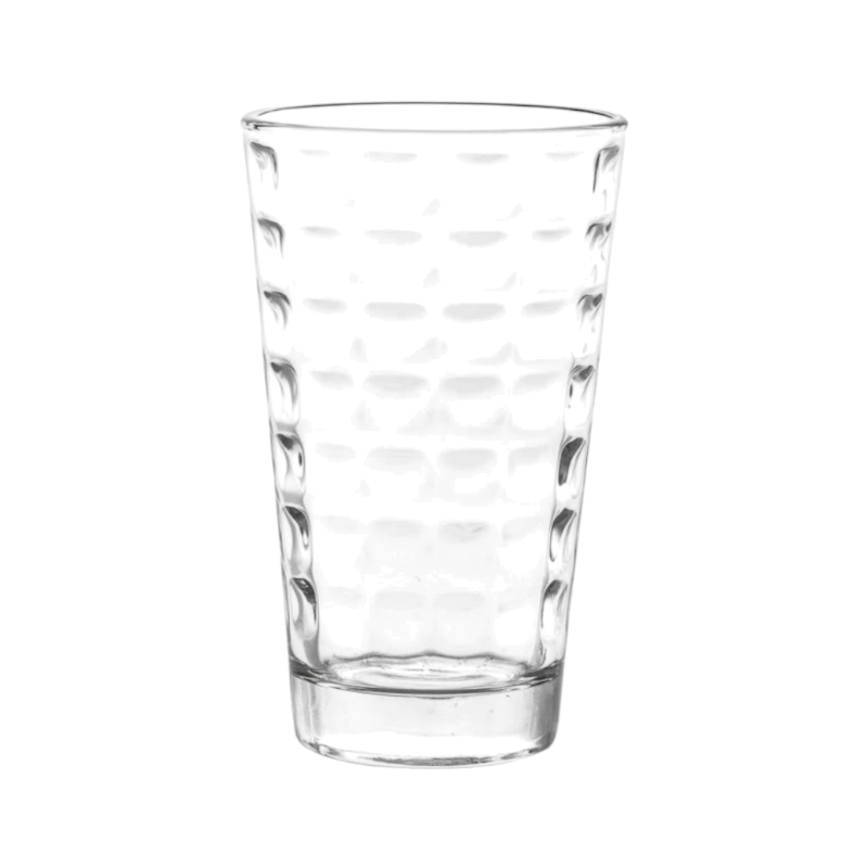 Vaso Square Cristar - 6 unidades