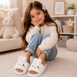 Pantuflas Plush Conejito Kids - Tallas 32 a 35
