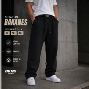 Sudadera Oversize BKNS Urban Black Plus
