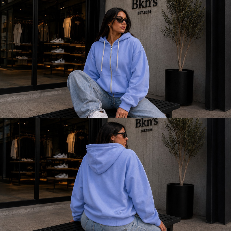 Hoodie Zip Oversize Bakanas - Image 7