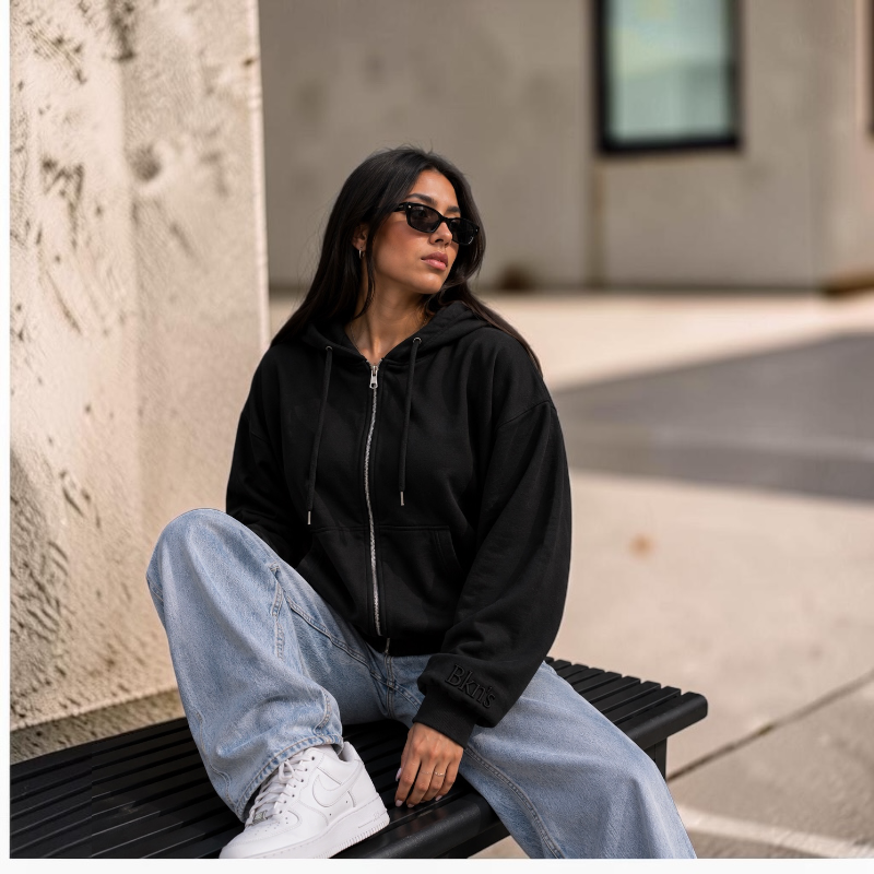 Hoodie Zip Oversize Bakanas - Image 8