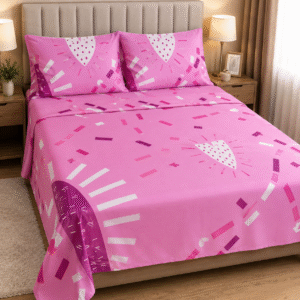 Sábana Ajustable Doble Estampada Rositex Microfibra
