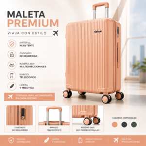 MALETA CONTRA ACCIDENTES DURAZNO DE 15KG