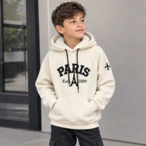 Hoodie para Niño con Capota y Forro de Borrego