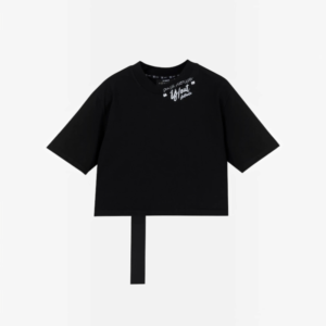 Camiseta Y/OUT Crop Top Iconic Black